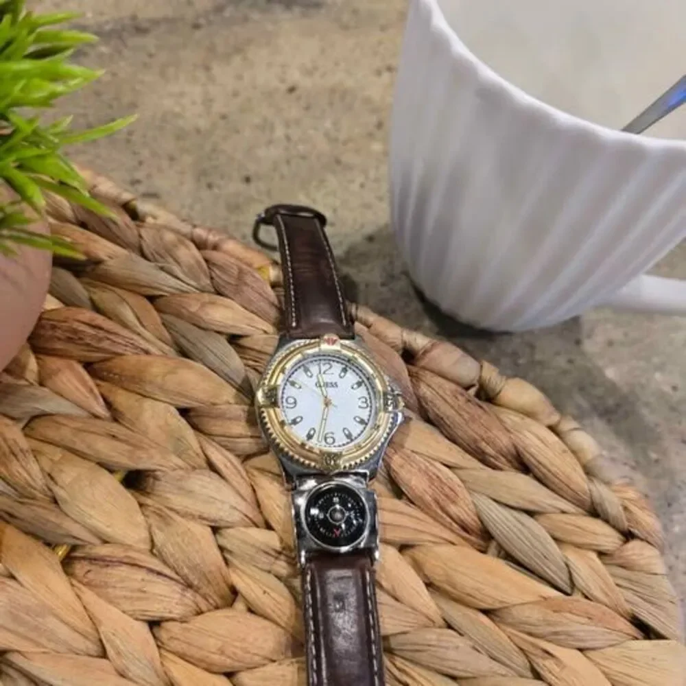 Vintage 1994 Guess Compass Watch